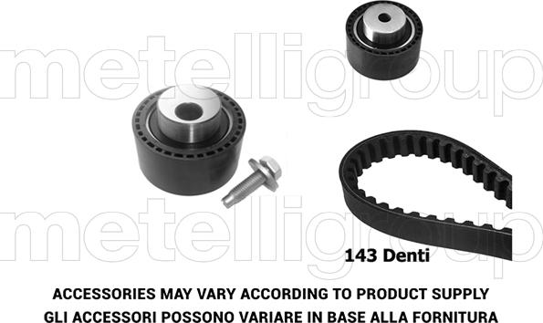 Metelli 29-0123 - Zahnriemensatz alexcarstop-ersatzteile.com