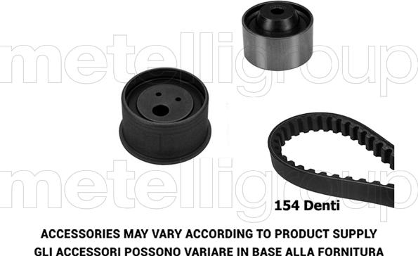 Metelli 29-0391 - Zahnriemensatz alexcarstop-ersatzteile.com