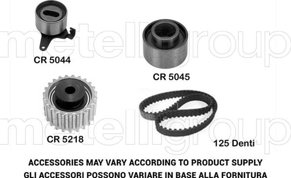 Metelli 29-0352 - Zahnriemensatz alexcarstop-ersatzteile.com