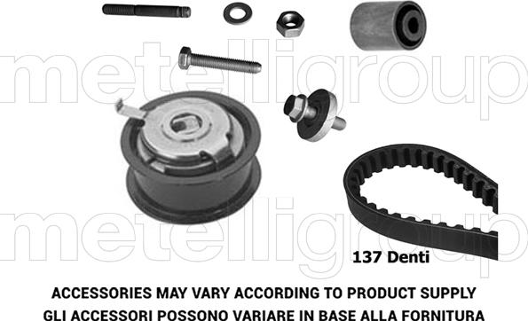 Metelli 29-0361 - Zahnriemensatz alexcarstop-ersatzteile.com