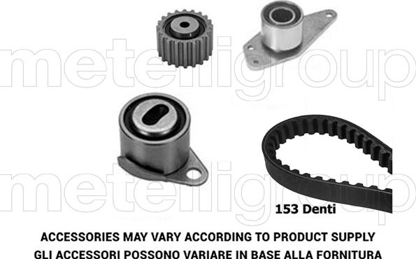 Metelli 29-0336 - Zahnriemensatz alexcarstop-ersatzteile.com