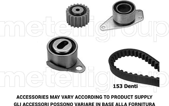 Metelli 29-0337 - Zahnriemensatz alexcarstop-ersatzteile.com