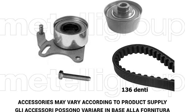 Metelli 29-0206 - Zahnriemensatz alexcarstop-ersatzteile.com