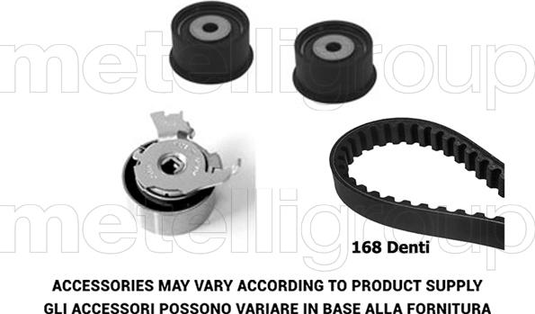 Metelli 29-0208 - Zahnriemensatz alexcarstop-ersatzteile.com