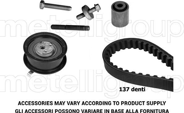 Metelli 29-0216 - Zahnriemensatz alexcarstop-ersatzteile.com