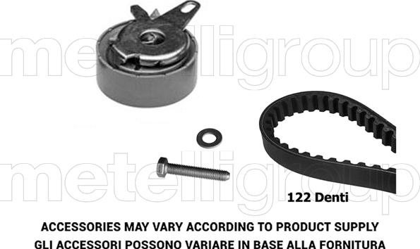 Metelli 29-0218 - Zahnriemensatz alexcarstop-ersatzteile.com