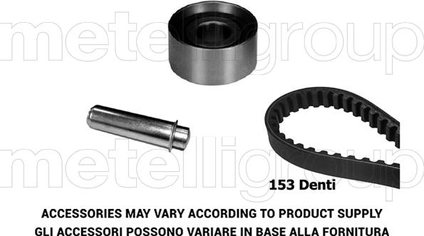 Metelli 29-0289 - Zahnriemensatz alexcarstop-ersatzteile.com