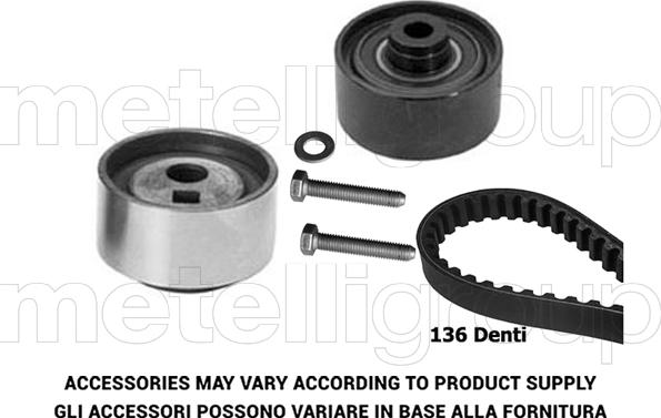 Metelli 29-0238 - Zahnriemensatz alexcarstop-ersatzteile.com