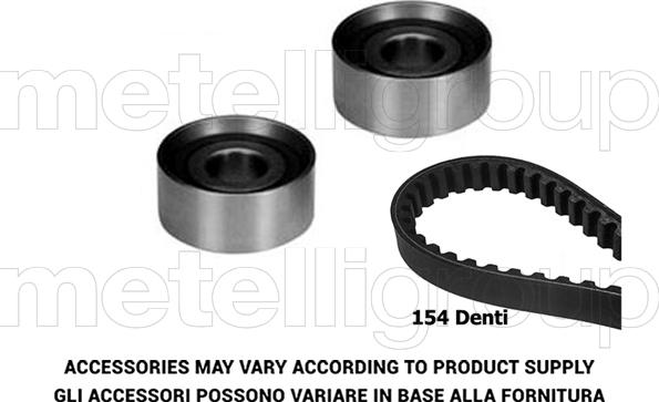 Metelli 29-0232 - Zahnriemensatz alexcarstop-ersatzteile.com