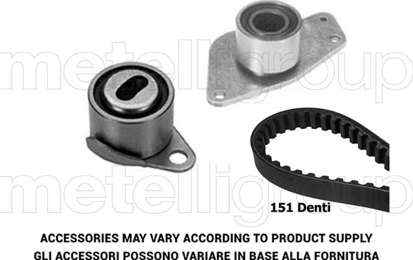 Metelli 29-0222 - Zahnriemensatz alexcarstop-ersatzteile.com