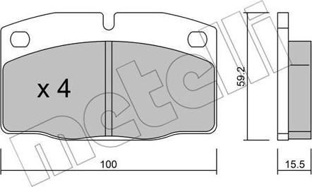 Metelli 22-0044-0 - Ölfilter alexcarstop-ersatzteile.com