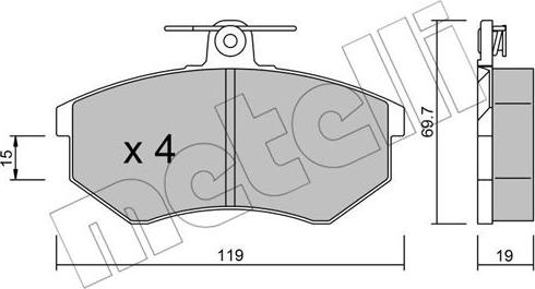 Metelli 22-0148-0 - Ölfilter alexcarstop-ersatzteile.com