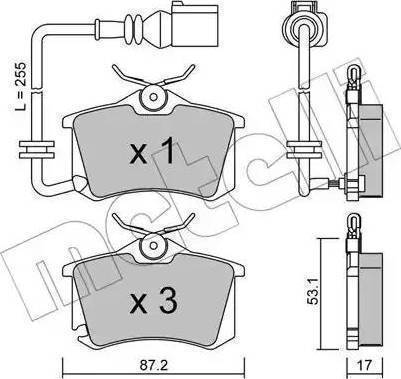 RIDER RD.3323.DB1330 - Bremsbelagsatz, Scheibenbremse alexcarstop-ersatzteile.com