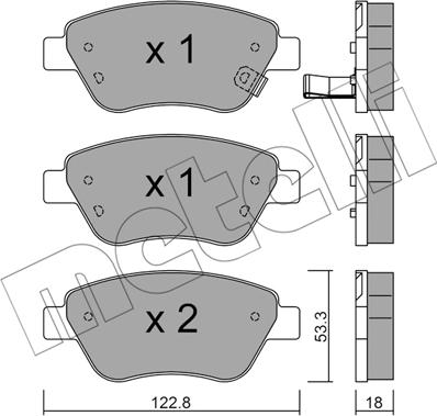 Metelli 22-0321-2 - Ölfilter alexcarstop-ersatzteile.com