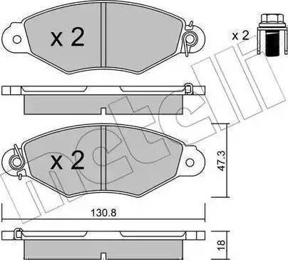 Magneti Marelli 363700209073 - Bremsbelagsatz, Scheibenbremse alexcarstop-ersatzteile.com