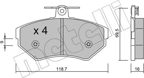 Metelli 22-0215-1 - Ölfilter alexcarstop-ersatzteile.com