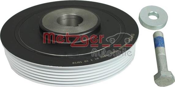 Metzger 6400044 - Riemenscheibe, Kurbelwelle alexcarstop-ersatzteile.com