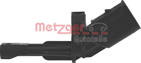 Metzger 0900081 - Sensor, Raddrehzahl alexcarstop-ersatzteile.com