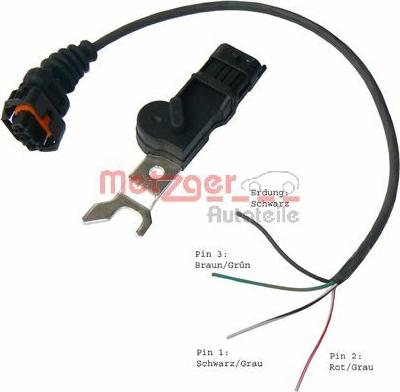 Metzger 0903007 - Sensor, Nockenwellenposition alexcarstop-ersatzteile.com