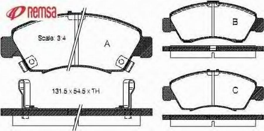 Metzger 041902 - Bremsbelagsatz, Scheibenbremse alexcarstop-ersatzteile.com