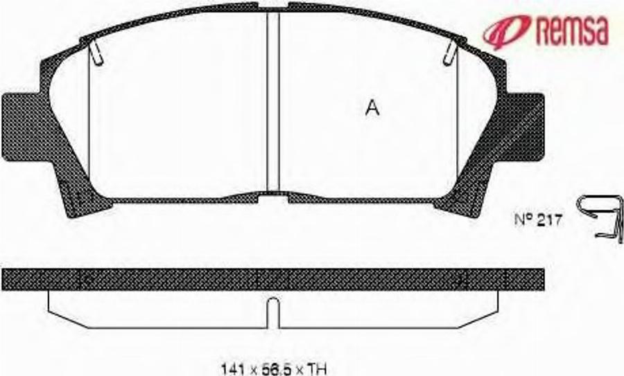 Metzger 0427.02 - Bremsbelagsatz, Scheibenbremse alexcarstop-ersatzteile.com