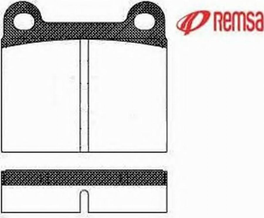 Metzger 000200 - Bremsbelagsatz, Scheibenbremse alexcarstop-ersatzteile.com