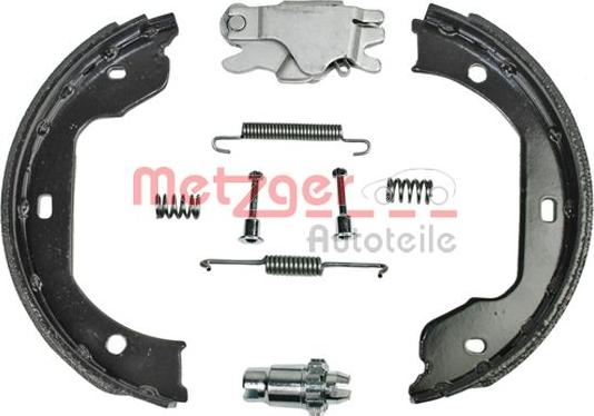 Metzger 0152004 - Bremsbackensatz, Feststellbremse alexcarstop-ersatzteile.com