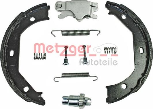 Metzger 0152005 - Bremsbackensatz, Feststellbremse alexcarstop-ersatzteile.com