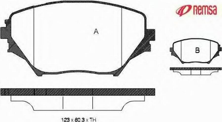 Metzger 081300 - Bremsbelagsatz, Scheibenbremse alexcarstop-ersatzteile.com