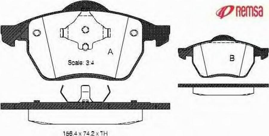 Metzger 0390.00 - Bremsbelagsatz, Scheibenbremse alexcarstop-ersatzteile.com