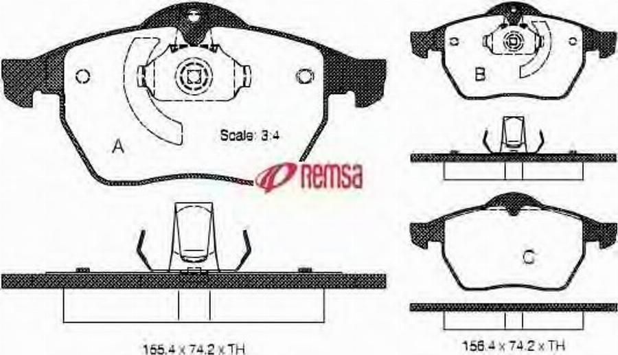 Metzger 039010 - Bremsbelagsatz, Scheibenbremse alexcarstop-ersatzteile.com