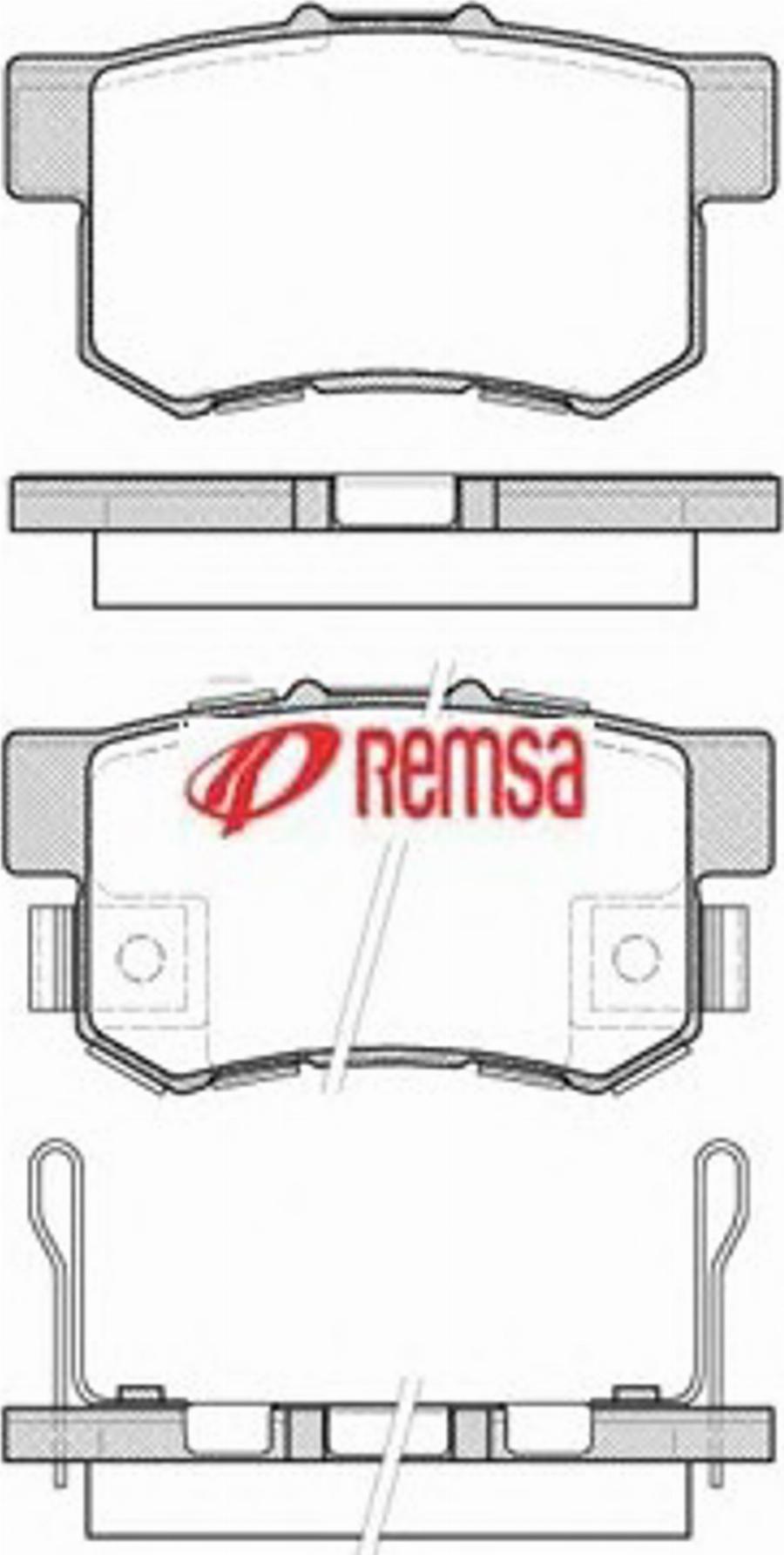 Metzger 032552 - Bremsbelagsatz, Scheibenbremse alexcarstop-ersatzteile.com