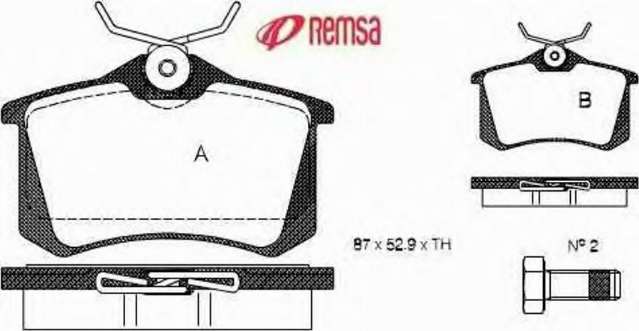 Metzger 0263.10 - Bremsbelagsatz, Scheibenbremse alexcarstop-ersatzteile.com