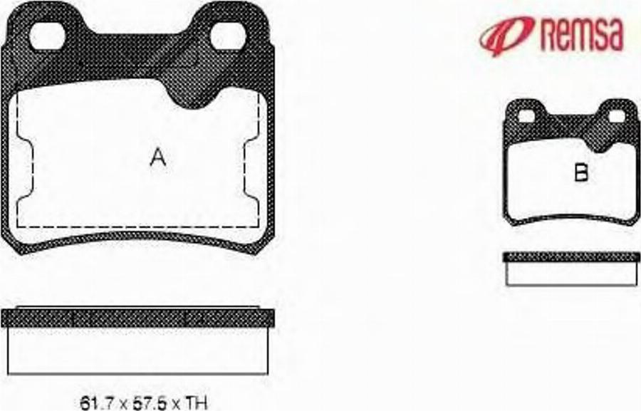 Metzger 028210 - Bremsbelagsatz, Scheibenbremse alexcarstop-ersatzteile.com