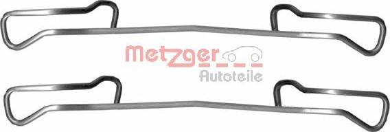 Metzger 109-1150 - Zubehörsatz, Scheibenbremsbelag alexcarstop-ersatzteile.com