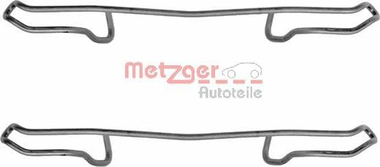 Metzger 109-1100 - Zubehörsatz, Scheibenbremsbelag alexcarstop-ersatzteile.com