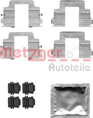 Metzger 109-1822 - Zubehörsatz, Scheibenbremsbelag alexcarstop-ersatzteile.com