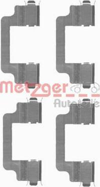 Metzger 109-1727 - Zubehörsatz, Scheibenbremsbelag alexcarstop-ersatzteile.com