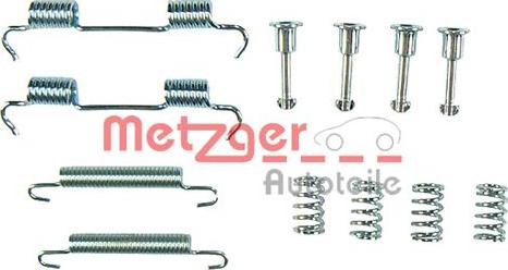 Metzger 105-0801 - Zubehörsatz, Feststellbremsbacken alexcarstop-ersatzteile.com