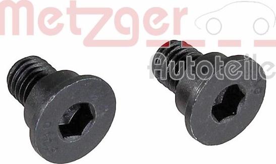 Metzger 11662K - Schraube, Bremsscheibe alexcarstop-ersatzteile.com