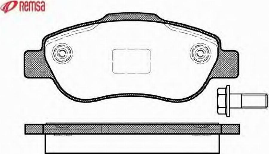 Metzger 1100.00 - Bremsbelagsatz, Scheibenbremse alexcarstop-ersatzteile.com