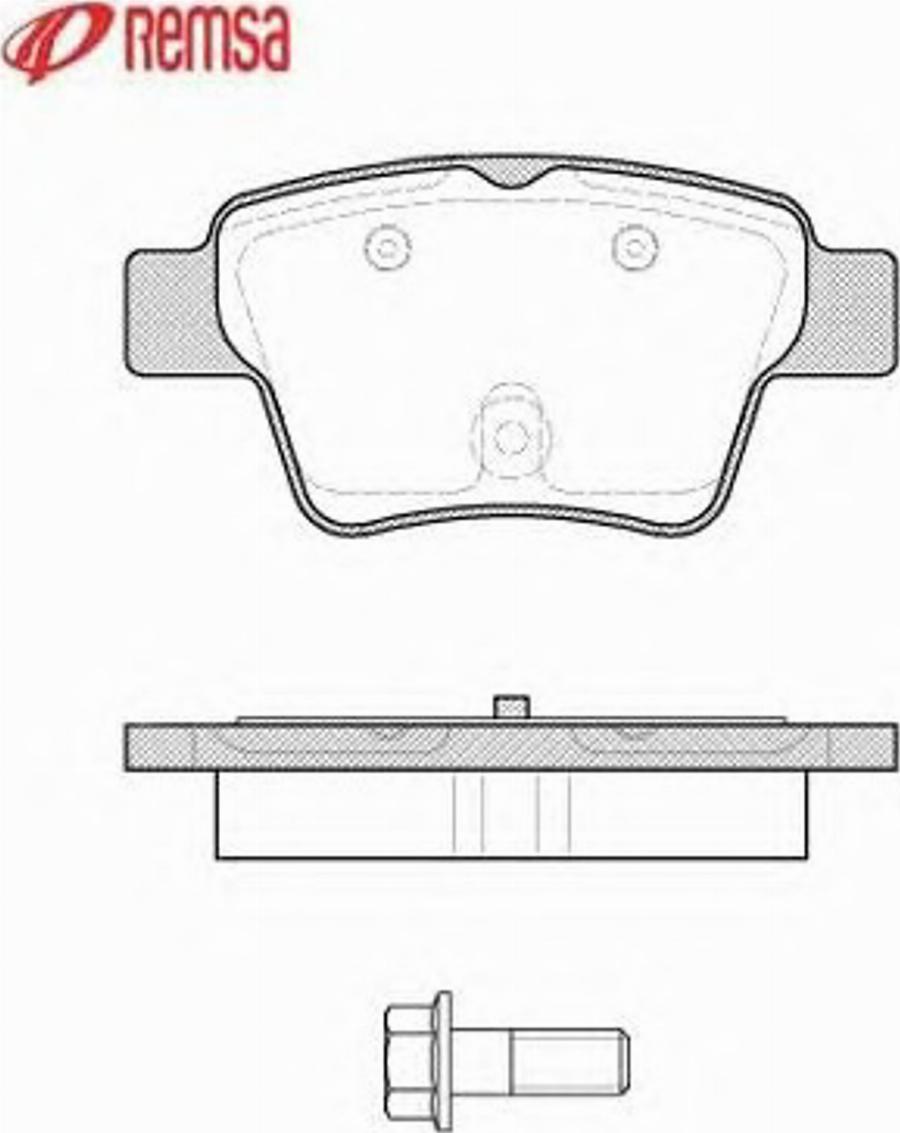 Metzger 113800 - Bremsbelagsatz, Scheibenbremse alexcarstop-ersatzteile.com