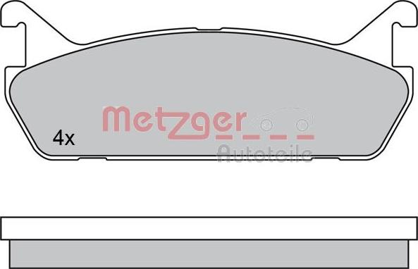 Valeo 670624 - Bremsbelagsatz, Scheibenbremse alexcarstop-ersatzteile.com