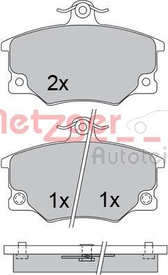 Starline BD S029P - Bremsbelagsatz, Scheibenbremse alexcarstop-ersatzteile.com