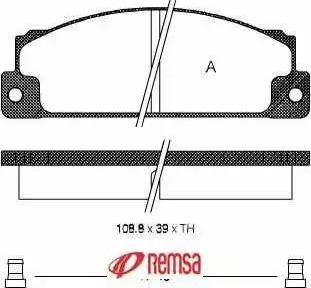 Metzger 1170695 - Bremsbelagsatz, Scheibenbremse alexcarstop-ersatzteile.com