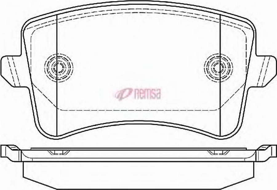 Metzger 1343.00 - Bremsbelagsatz, Scheibenbremse alexcarstop-ersatzteile.com