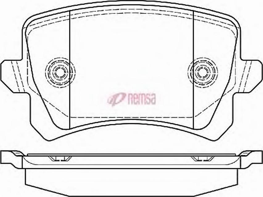 Metzger 1342.00 - Bremsbelagsatz, Scheibenbremse alexcarstop-ersatzteile.com