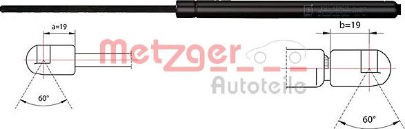 Metzger 2110483 - Gasfeder, Koffer / Laderaum alexcarstop-ersatzteile.com