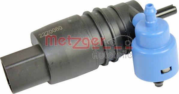 Metzger 2220060 - Waschwasserpumpe, Scheibenreinigung alexcarstop-ersatzteile.com