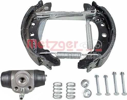 Metzger KV 9353 - Bremsbackensatz alexcarstop-ersatzteile.com